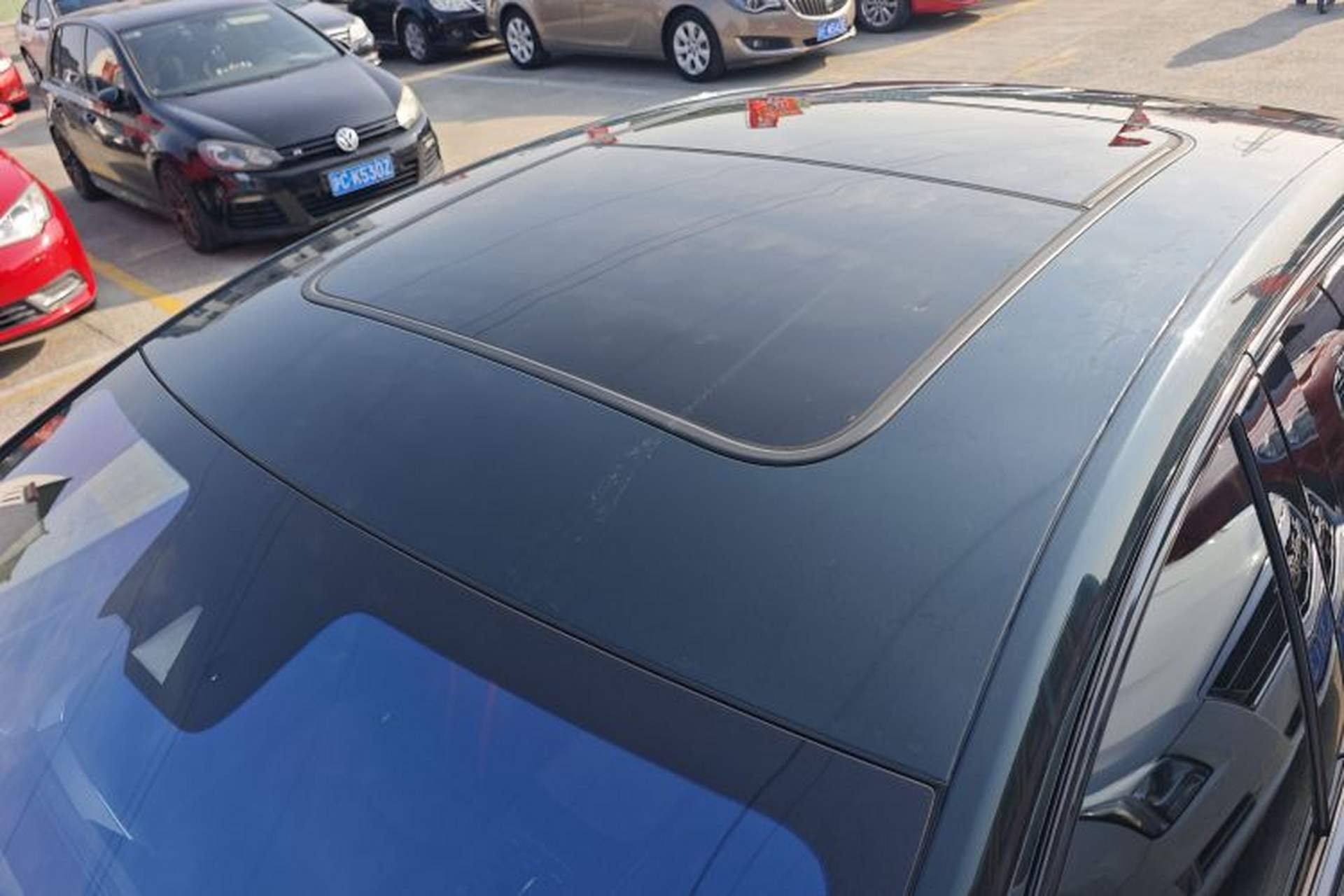 Used BYD Han 2020 DM Four-Wheel Drive Performance Edition Luxury Model Roof