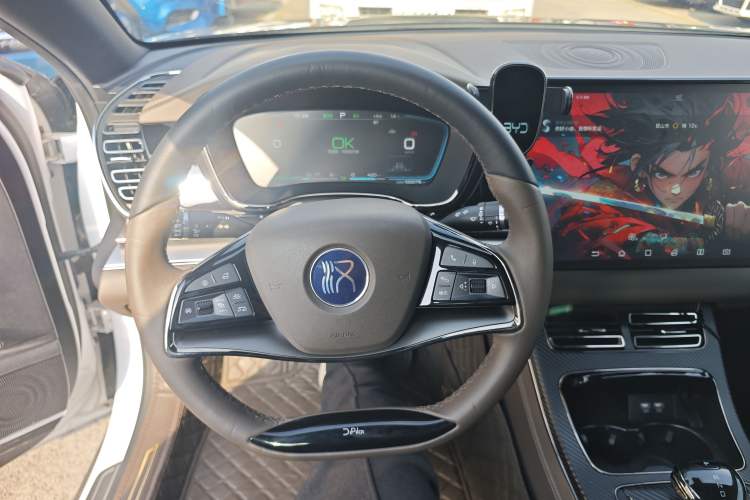 Used BYD Han 2020 DM Four-Wheel Drive Performance Edition Luxury Model Steering Wheel