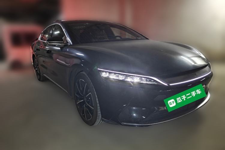 Used BYD Han 2020 EV Long-Range Luxury Model Front Right 45 Deg
