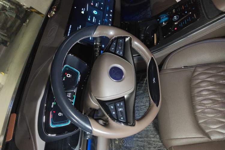 Used BYD Han 2020 EV Long-Range Luxury Model Steering Wheel