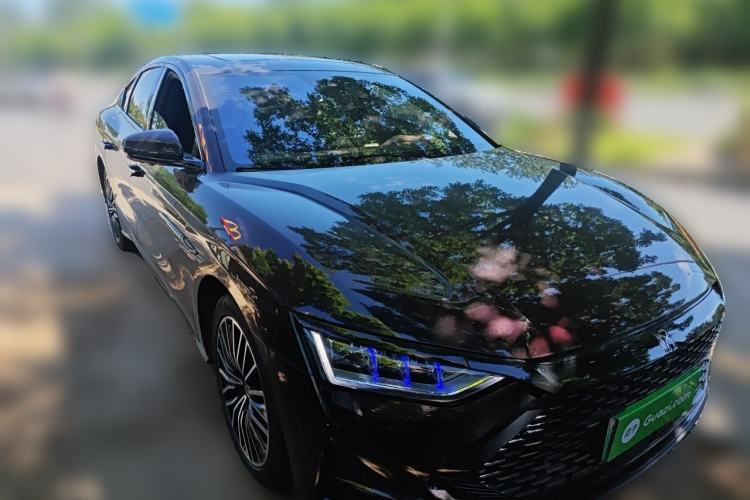Used BYD Han 2020 DM Four-Wheel Drive Performance Edition Prestige Model Front Right 45 Deg