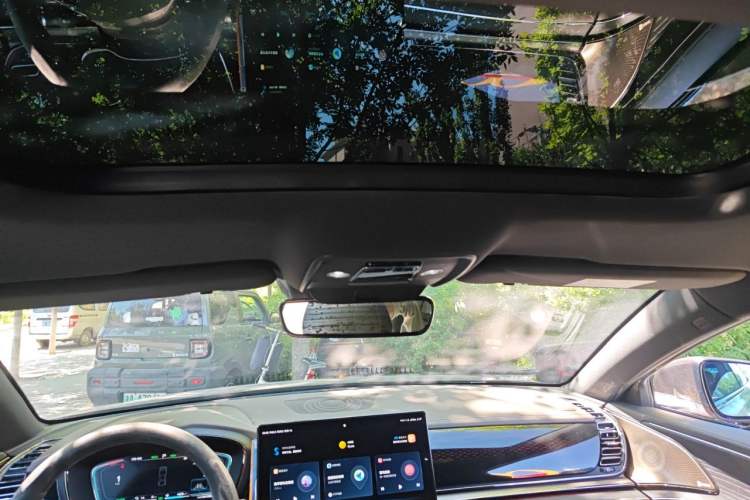 Used BYD Han 2020 DM Four-Wheel Drive Performance Edition Prestige Model Headliner