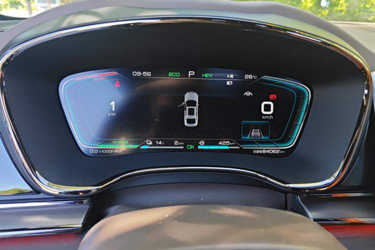 Used BYD Han 2020 DM Four-Wheel Drive Performance Edition Prestige Model Instrument Cluster