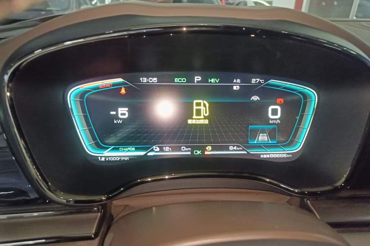 Used BYD Han 2020 DM Four-Wheel Drive Performance Edition Prestige Model Instrument Cluster