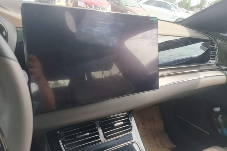Used BYD Han 2020 EV Long-Range Luxury Model Audio And AC Panel