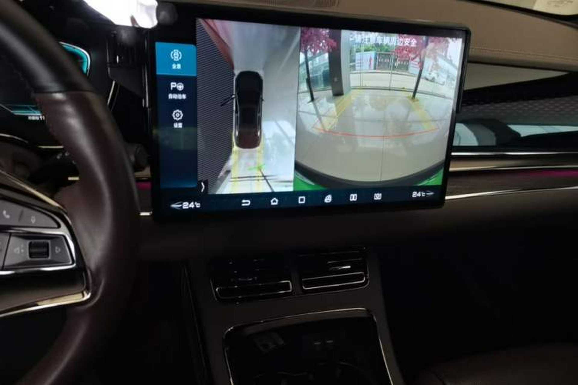 Used BYD Han 2020 EV Four-Wheel Drive High-Performance Flagship Model Audio And AC Panel