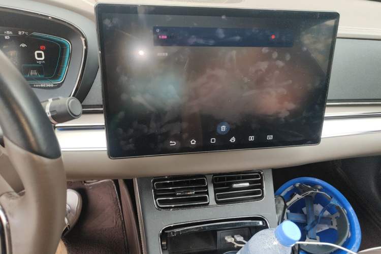 Used BYD Han 2020 DM Four-Wheel Drive Performance Edition Luxury Model Audio And AC Panel