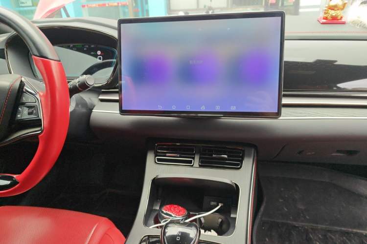 Used BYD Han 2020 EV Four-Wheel Drive High-Performance Flagship Model Audio And AC Panel