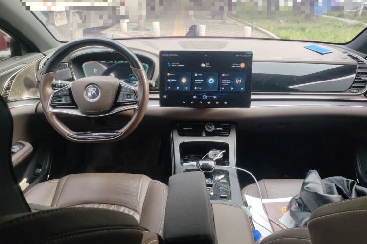 Used BYD Han 2020 EV Long-Range Deluxe Model Center Console