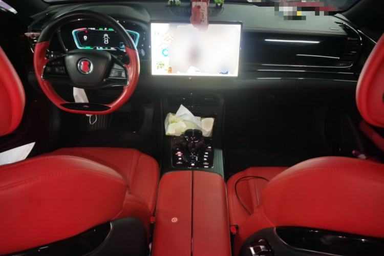 Used BYD Han 2020 EV Four-Wheel Drive High-Performance Flagship Model Center Console