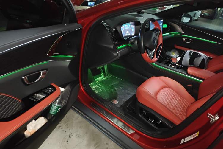 Used BYD Han 2020 EV Four-Wheel Drive High-Performance Flagship Model Driver Seat