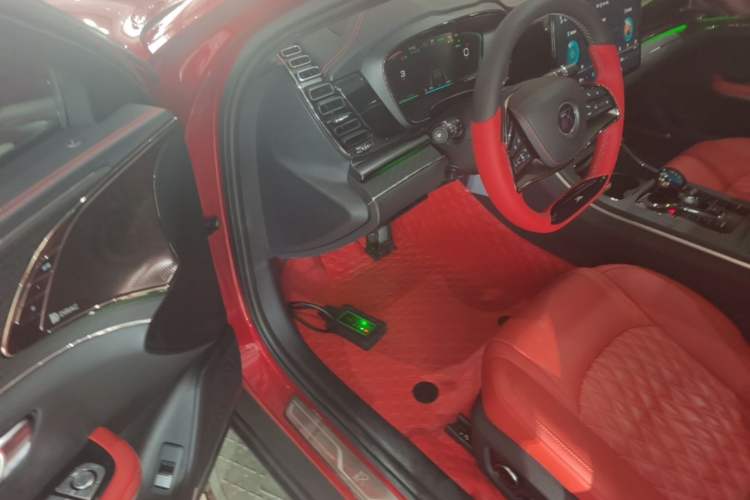 Used BYD Han 2020 EV Four-Wheel Drive High-Performance Flagship Model Driver Seat