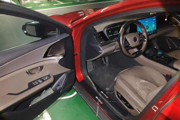 Used BYD Han 2020 EV Long-Range Luxury Model Driver Seat