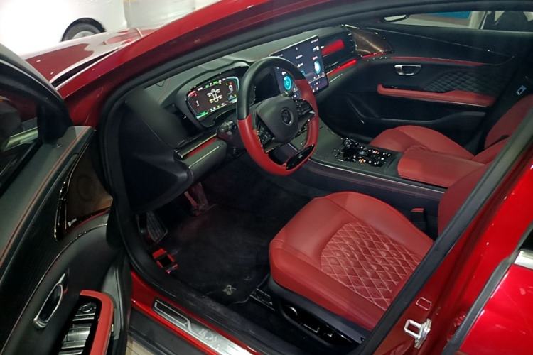 Used BYD Han 2020 EV Four-Wheel Drive High-Performance Flagship Model Driver Seat