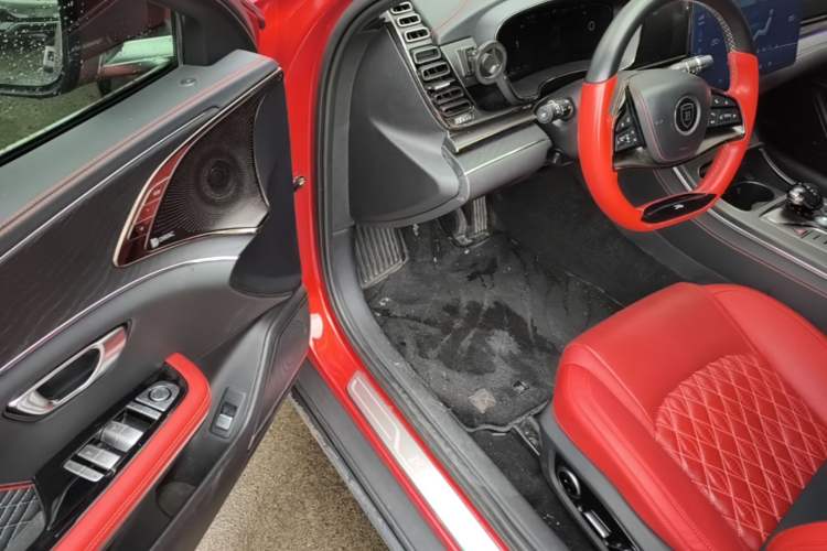 Used BYD Han 2020 EV Four-Wheel Drive High-Performance Flagship Model Driver Seat