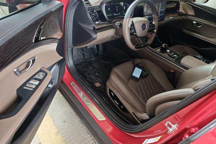 Used BYD Han 2020 EV Four-Wheel Drive High-Performance Flagship Model Driver Seat