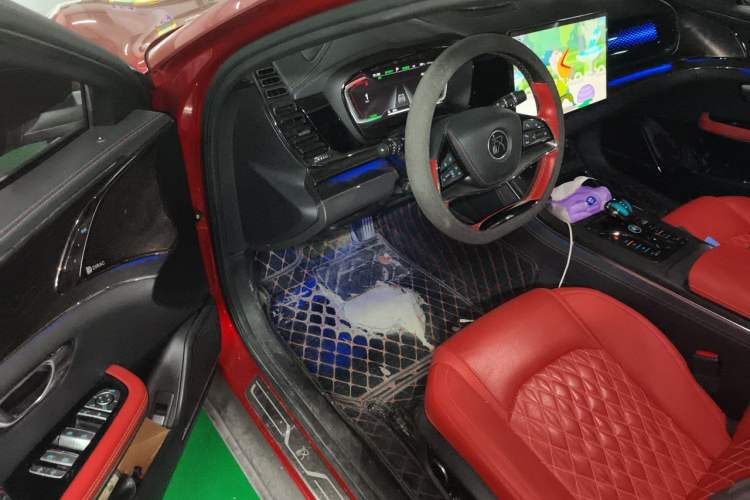 Used BYD Han 2020 EV Four-Wheel Drive High-Performance Flagship Model Driver Seat