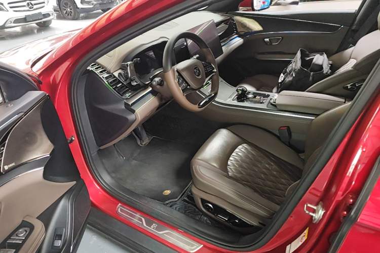Used BYD Han 2020 EV Four-Wheel Drive High-Performance Flagship Model Driver Seat