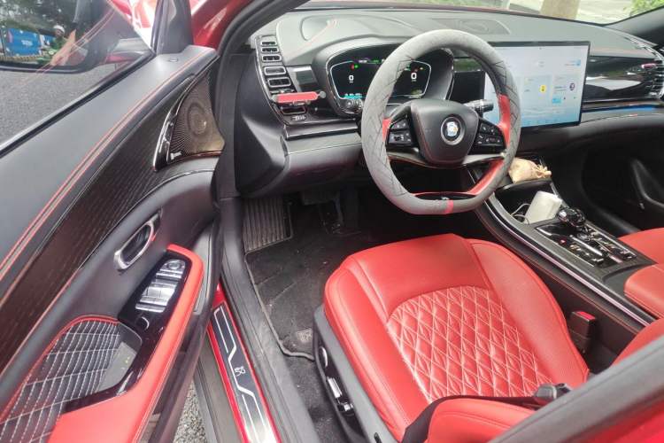 Used BYD Han 2020 EV Four-Wheel Drive High-Performance Flagship Model Driver Seat