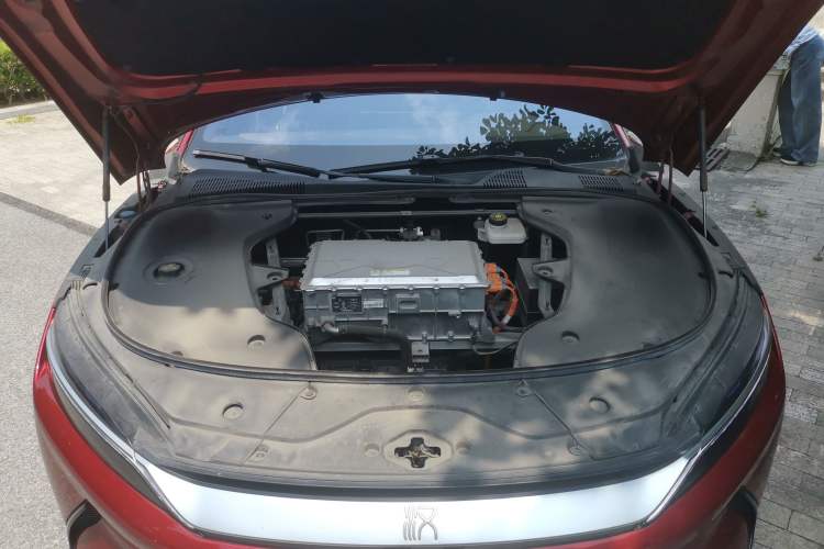 Used BYD Han 2020 EV Four-Wheel Drive High-Performance Flagship Model Engine Bay
