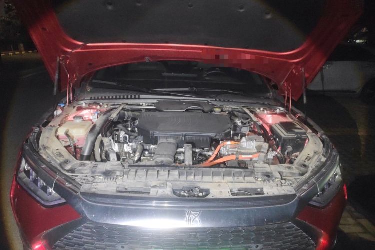 Used BYD Han 2020 DM Four-Wheel Drive Performance Edition Luxury Model Engine Bay