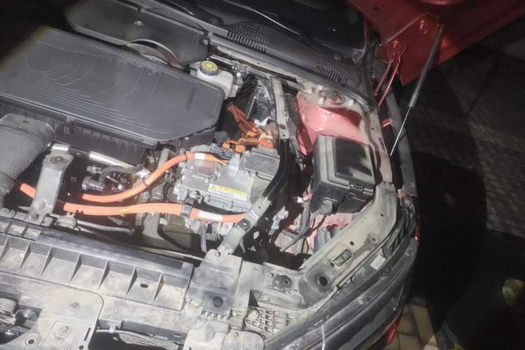 Used BYD Han 2020 DM Four-Wheel Drive Performance Edition Luxury Model Engine Bay Left