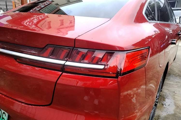 Used BYD Han 2020 DM Four-Wheel Drive Performance Edition Luxury Model Exterior 3