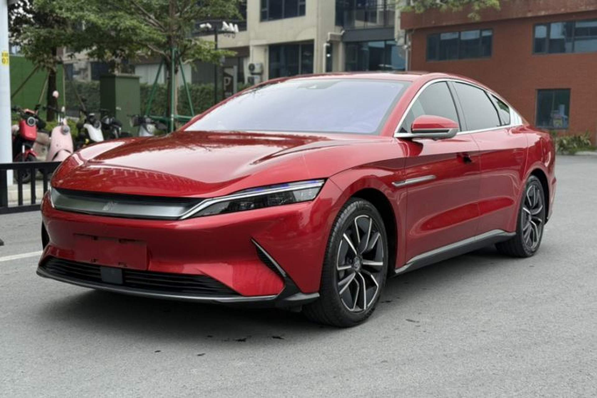 Used BYD Han 2020 EV Four-Wheel Drive High-Performance Flagship Model Exterior 4
