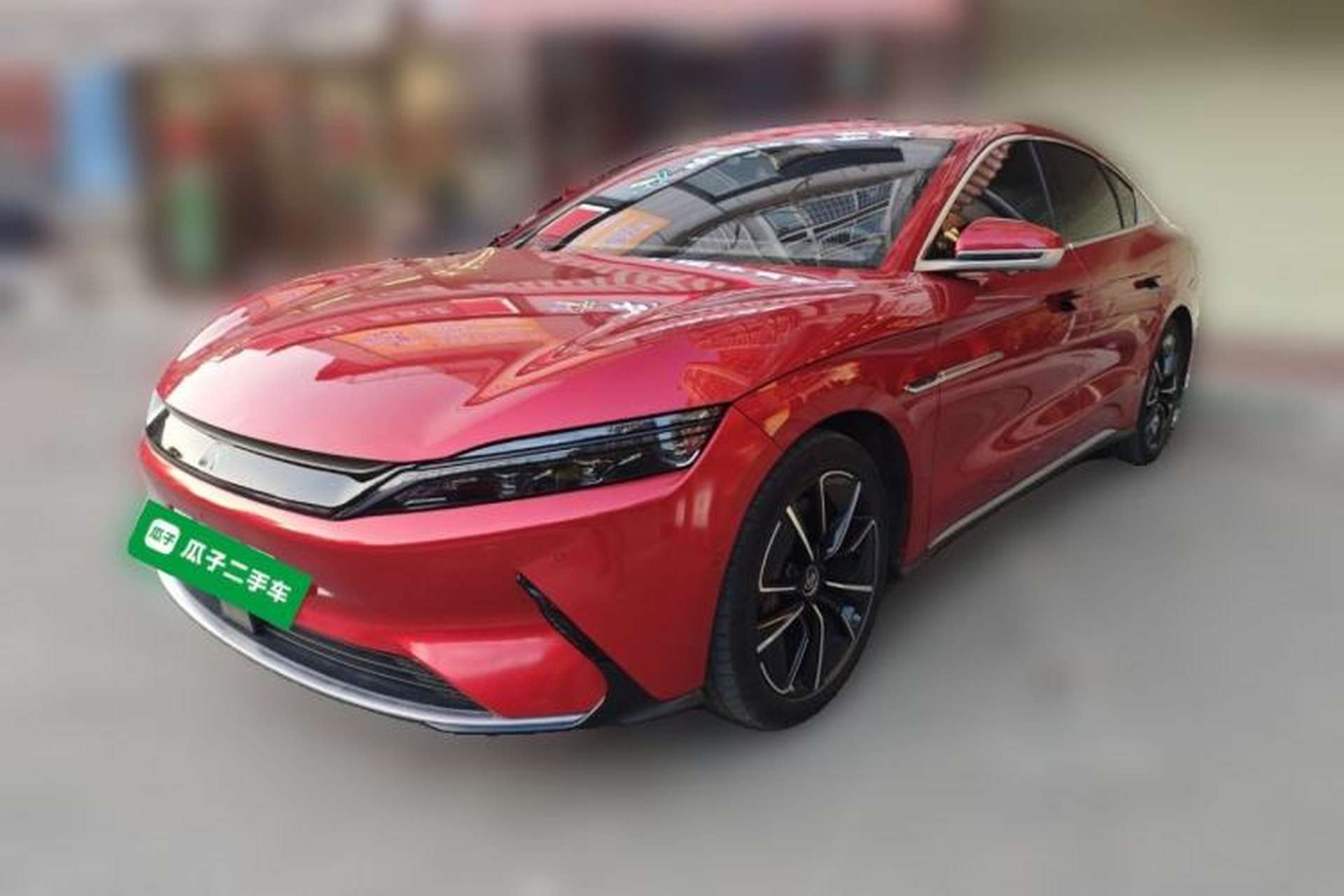 Used BYD Han 2020 EV Four-Wheel Drive High-Performance Flagship Model Front Left 45 Deg