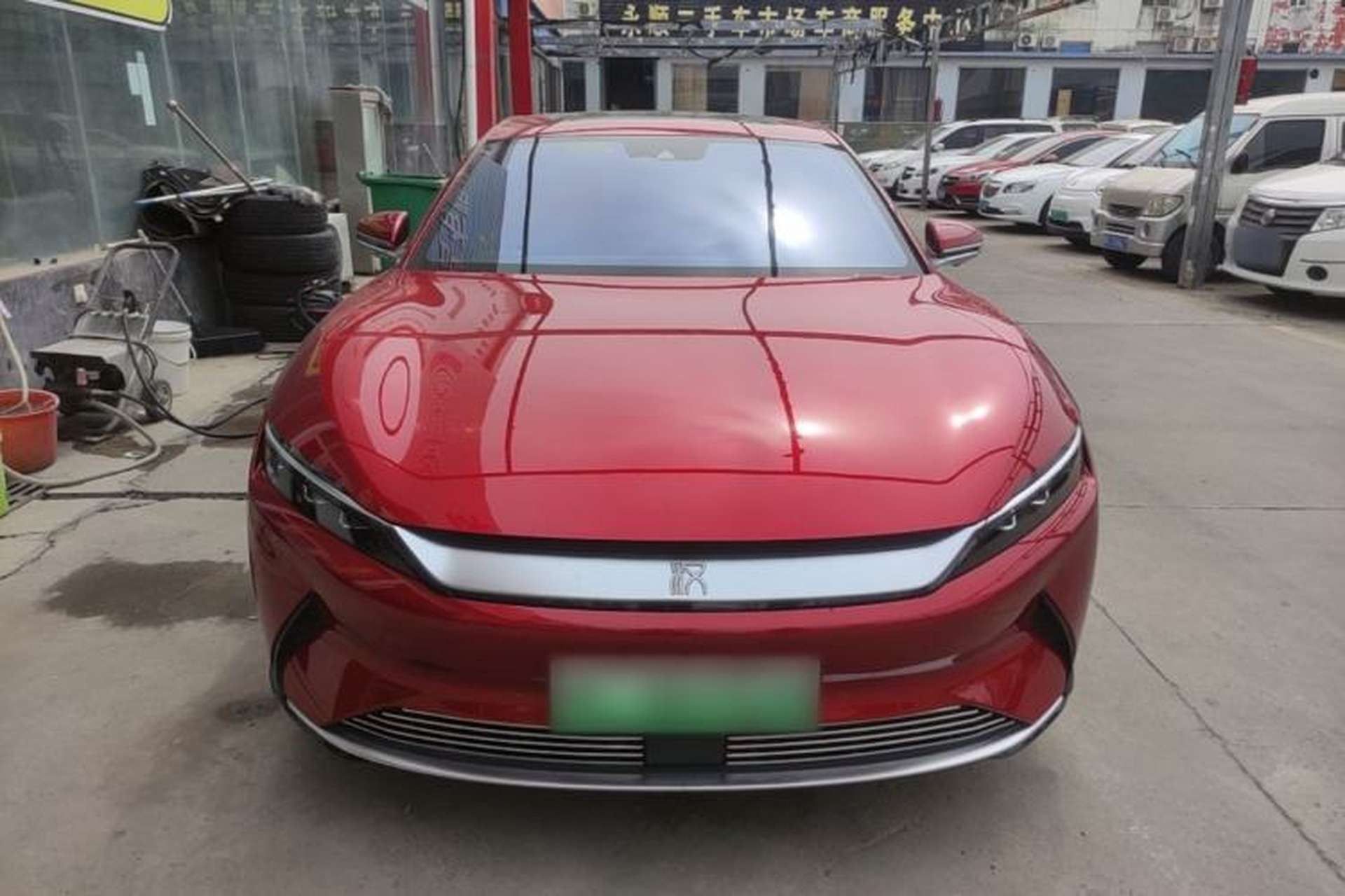Used BYD Han 2020 EV Long-Range Luxury Model Front