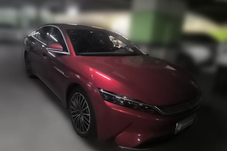 Used BYD Han 2020 EV Long-Range Luxury Model Front Right 45 Deg