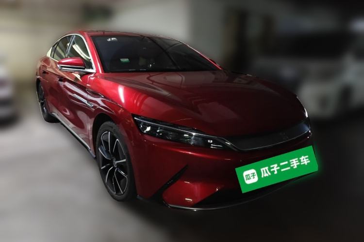 Used BYD Han 2020 EV Four-Wheel Drive High-Performance Flagship Model Front Right 45 Deg