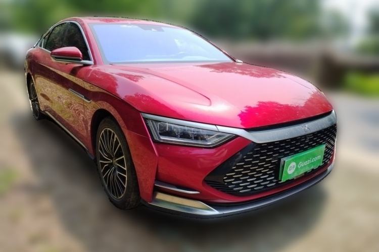 Used BYD Han 2020 DM Four-Wheel Drive Performance Edition Luxury Model Front Right 45 Deg