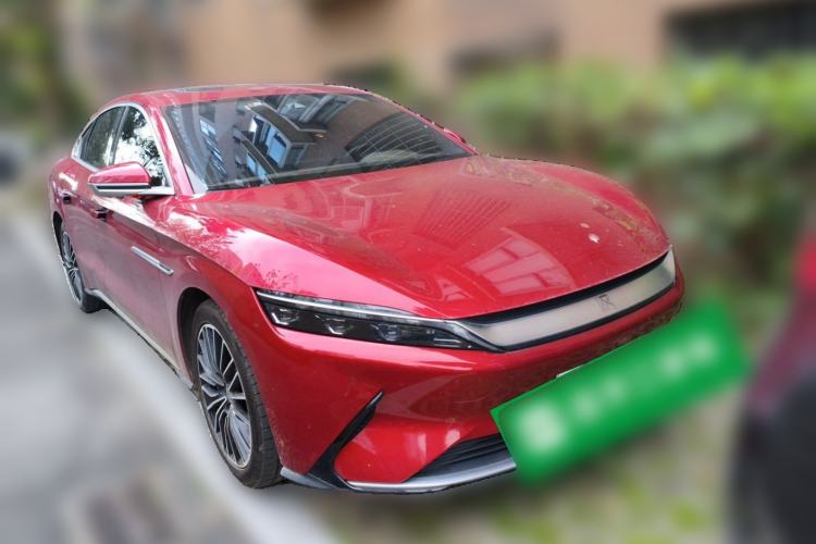 Used BYD Han 2020 EV Long-Range Luxury Model Front Right 45 Deg