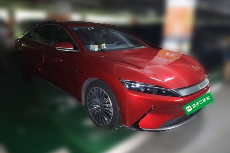 Used BYD Han 2020 EV Long-Range Luxury Model Front Right 45 Deg