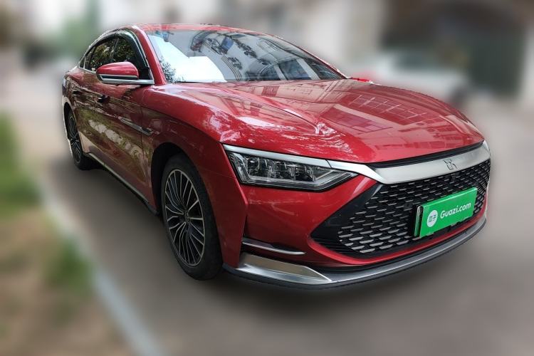 Used BYD Han 2020 DM Four-Wheel Drive Performance Edition Prestige Model Front Right 45 Deg