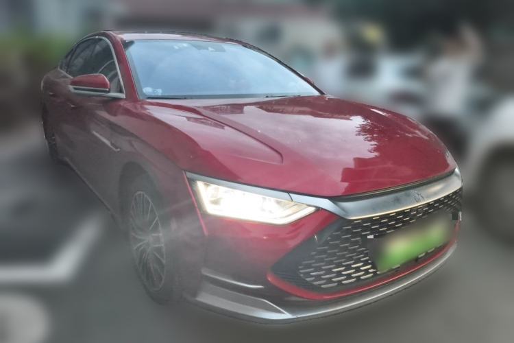 Used BYD Han 2020 DM Four-Wheel Drive Performance Edition Prestige Model Front Right 45 Deg