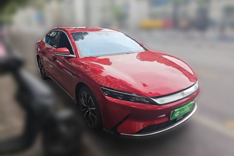 Used BYD Han 2020 EV Four-Wheel Drive High-Performance Flagship Model Front Right 45 Deg