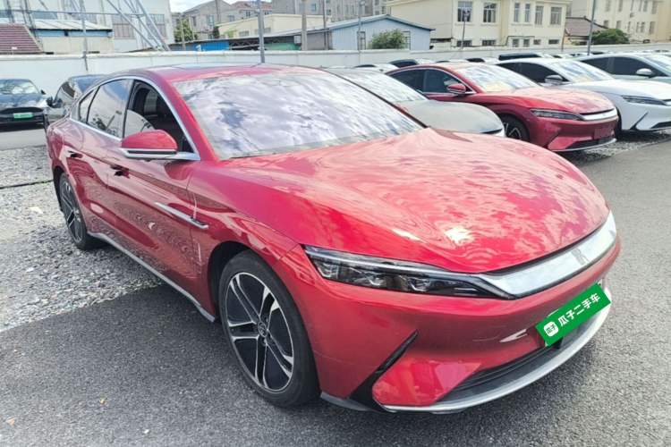 Used BYD Han 2020 EV Long-Range Deluxe Model Front Right 45 Deg