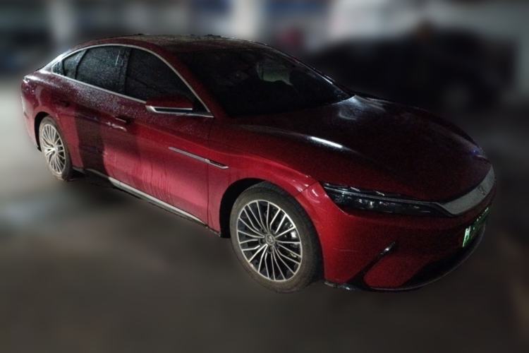 Used BYD Han 2020 EV Long-Range Luxury Model Front Right 45 Deg