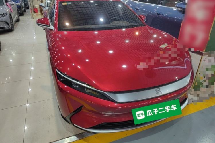 Used BYD Han 2020 EV Long-Range Luxury Model Front Right 45 Deg