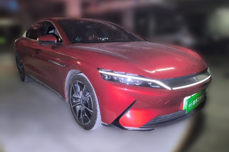 Used BYD Han 2020 EV Four-Wheel Drive High-Performance Flagship Model Front Right 45 Deg