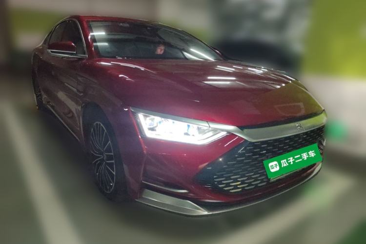 Used BYD Han 2020 DM Four-Wheel Drive Performance Edition Prestige Model Front Right 45 Deg