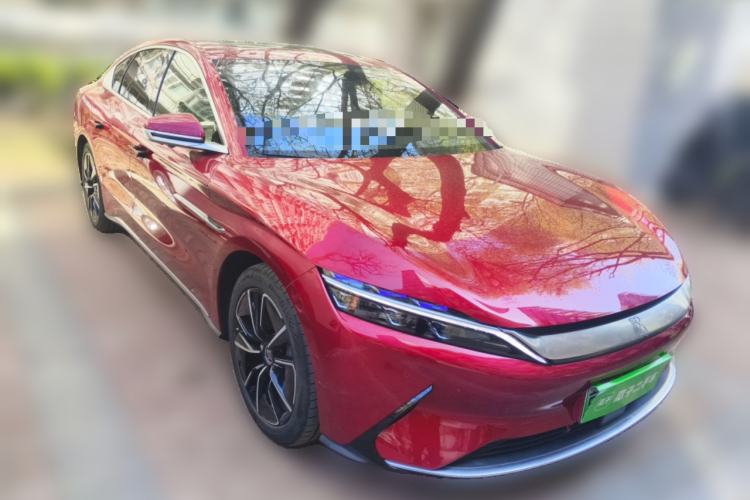 Used BYD Han 2020 EV Four-Wheel Drive High-Performance Flagship Model Front Right 45 Deg