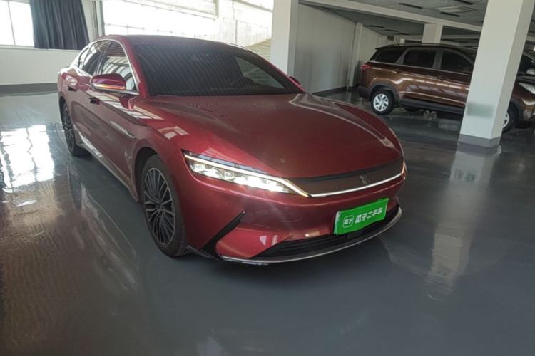 Used BYD Han 2020 EV Long-Range Luxury Model Front Right 45 Deg