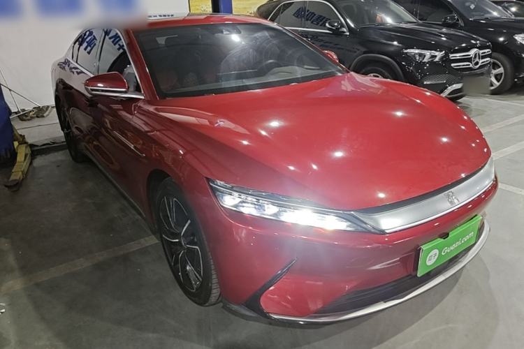 Used BYD Han 2020 EV Four-Wheel Drive High-Performance Flagship Model Front Right 45 Deg