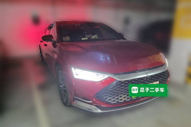 Used BYD Han 2020 DM Four-Wheel Drive Performance Edition Prestige Model Front Right 45 Deg