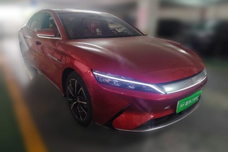 Used BYD Han 2020 EV Four-Wheel Drive High-Performance Flagship Model Front Right 45 Deg