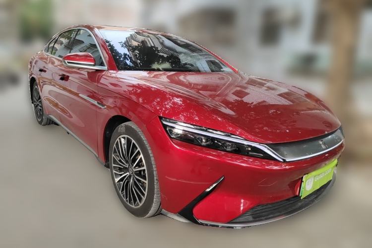 Used BYD Han 2020 EV Long-Range Luxury Model Front Right 45 Deg