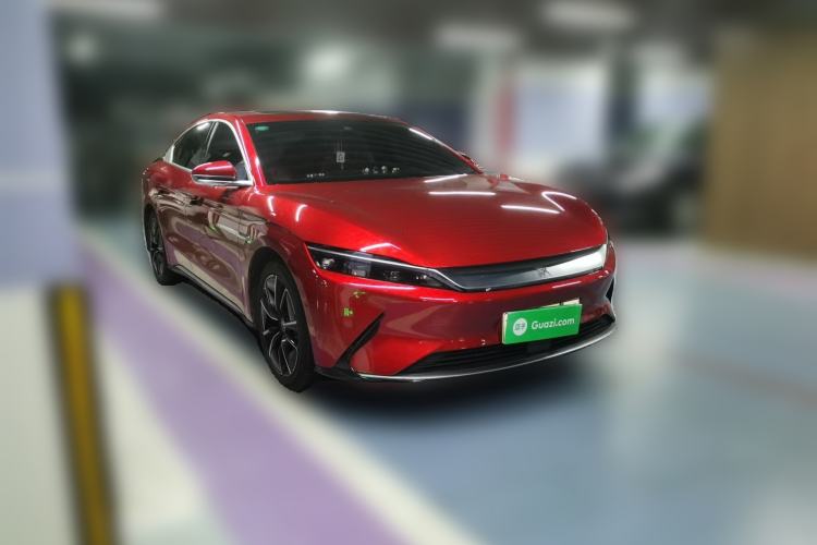 Used BYD Han 2020 EV Four-Wheel Drive High-Performance Flagship Model Front Right 45 Deg